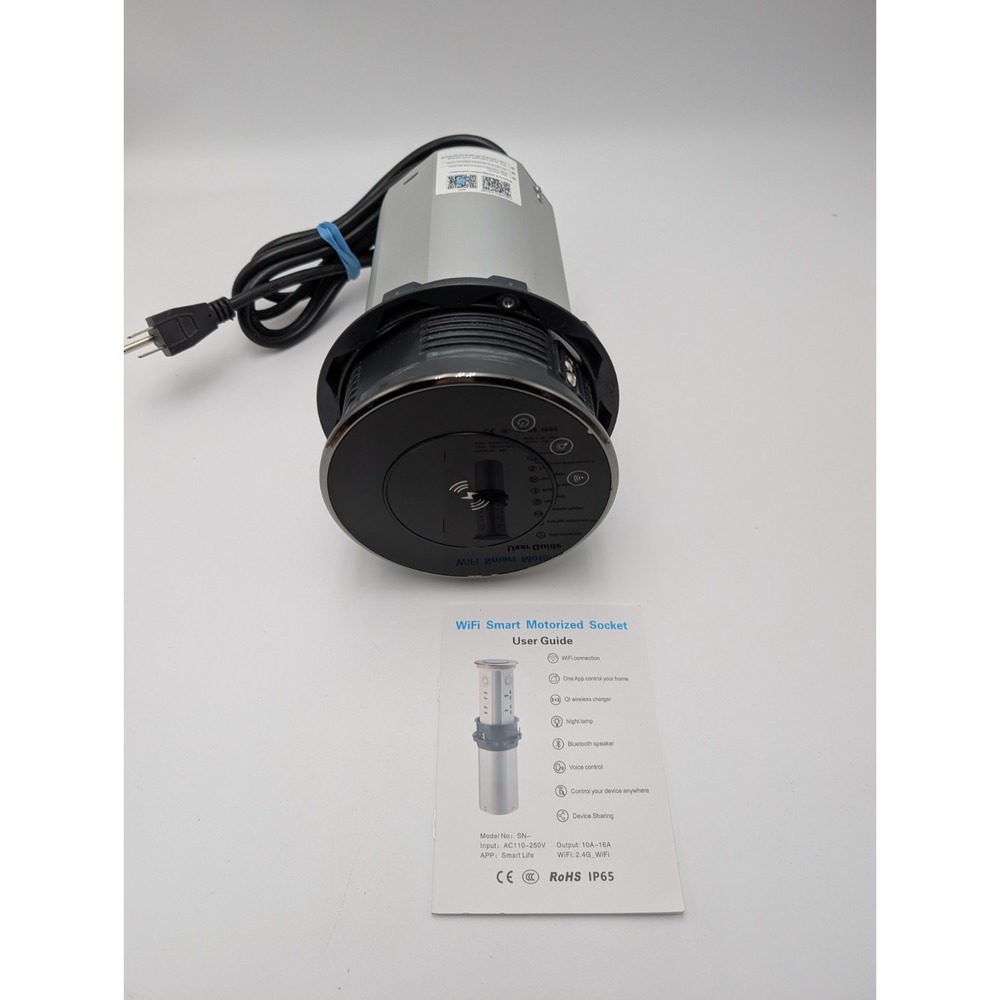 WiFi Smart Motorized Socket (Model SN-6GD/AM) New Without Box Tested
